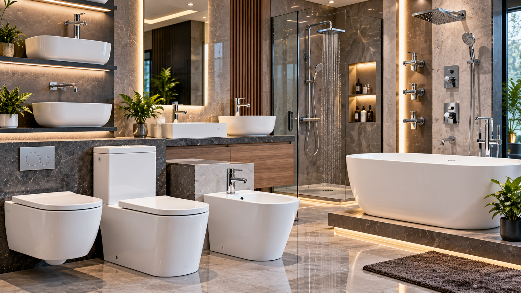Sanitaryware and bathroom solutions
